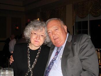 Dick Swetits with longtime companion Faye Gade